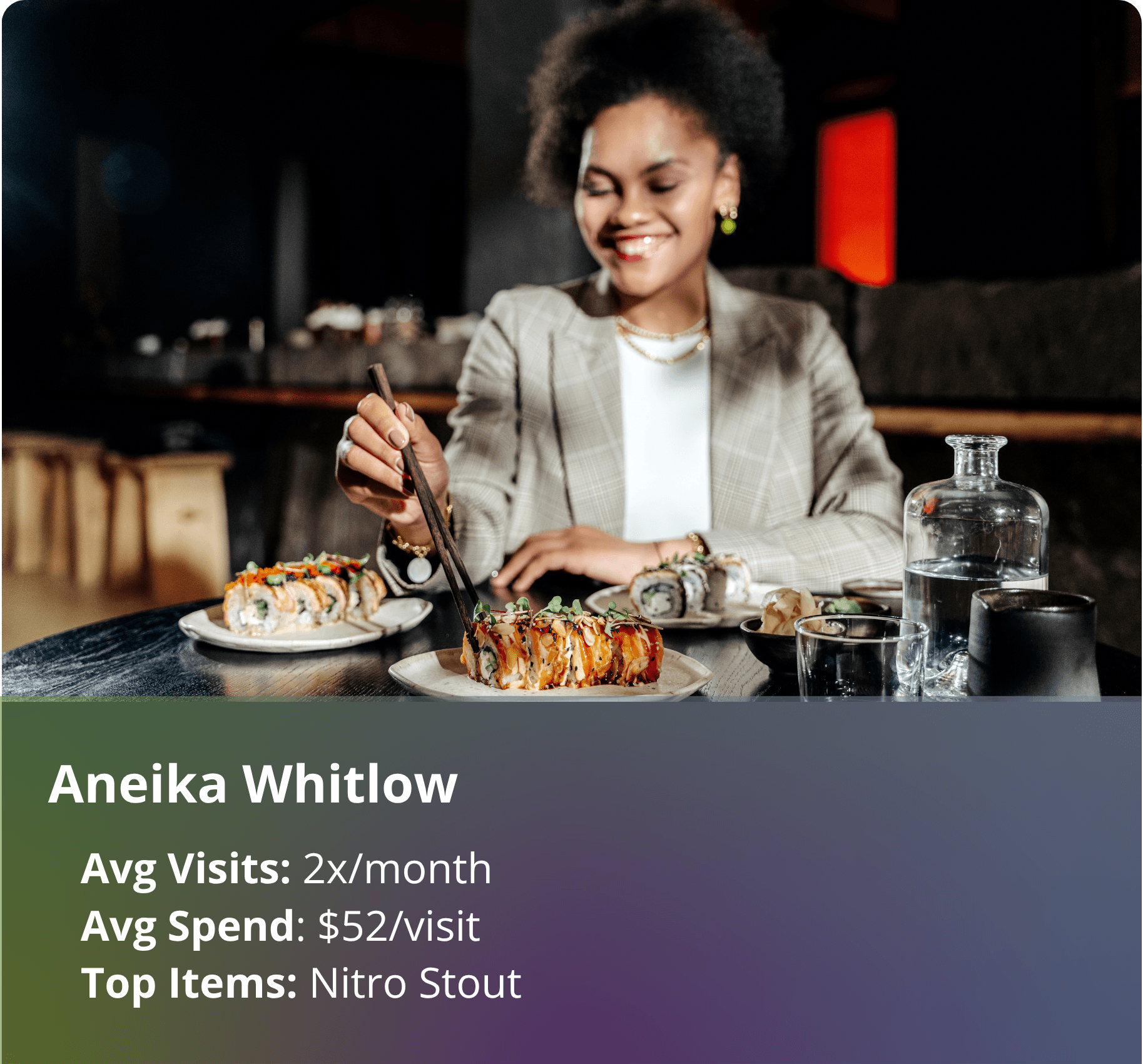 Connected guest profile